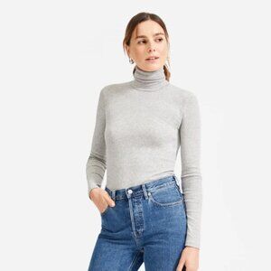 Everlane Pima Micro-Rib Turtleneck